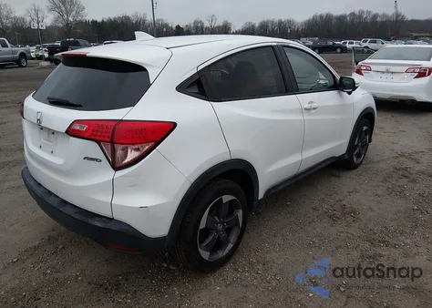 2018 Honda Hr-V Ex z USA, uszkodzony, nr VIN 3CZRU6H54JM711059